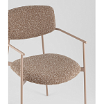 Стул Doe с подклокотниками коричневый варинант исполнения - 2 | Loft Concept в Краснодаре