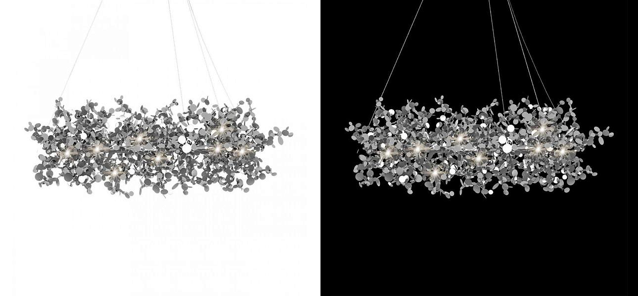 Люстра Terzani Argent Suspension Ring Silver диаметр диаметр 60 Люстра Terzani Argent Suspension Ring Silver диаметр диаметр 60 - Loft-Concept в Краснодаре