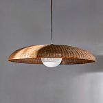 Люстра круглая из ротанга Long Lasting Chandelier варинант исполнения - 2 | Loft Concept в Краснодаре