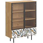 Витрина с изображением на дверцах Elise Cupboard варинант исполнения - 8 | Loft Concept в Краснодаре