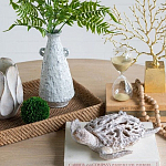 Статуэтка черепаха с ажурным панцирем и детализированной текстурой в белом цвете Marine Accessories варинант исполнения - 6 | Loft Concept в Краснодаре