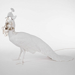 Напольный светильник Seletti Peacock варинант исполнения - 1 | Loft Concept в Краснодаре