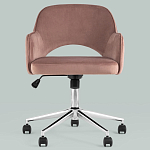 Кресло для компьютерного стола Veloury Pink варинант исполнения - 4 | Loft Concept в Краснодаре