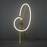 Настольный светильник Crochet Brass 3000К 15Вт варинант исполнения - 2 | Loft Concept в Краснодаре