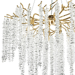 Люстра с декором в виде ветвей с хрустальными подвесками Fairytree Gold Crystal Chandelier 8 варинант исполнения - 3 | Loft Concept в Краснодаре