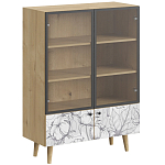 Витрина с изображением на дверцах Elise Cupboard варинант исполнения - 1 | Loft Concept в Краснодаре