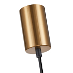 Подвесной светильник со стеклянным плафоном янтарного цвета Prestige варинант исполнения - 5 | Loft Concept в Краснодаре