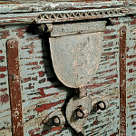 Большой Индийский сундук Бирюзовый цвет Loft-Concept  варинант исполнения - 1 | Loft Concept в Краснодаре