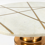 Кофейный столик с мраморной столешницей Sleeve варинант исполнения - 2 | Loft Concept в Краснодаре