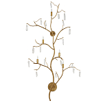 Бра с каркасом в виде веток усыпанных кристаллами Branches with Crystals варинант исполнения - 3 | Loft Concept в Краснодаре