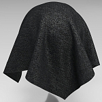 Мебельная ткань Шенилл черный цвет 138 см T4-35 варинант исполнения - 8 | Loft Concept в Краснодаре