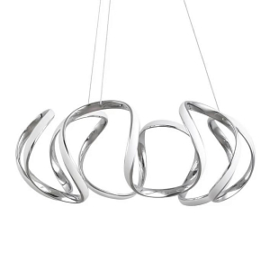 Люстра на струнном подвесе PRIYA Хром