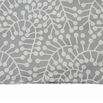 Постельное белье серого цвета с рисунком 200х220 см Blossom Essence варинант исполнения - 2 | Loft Concept в Краснодаре