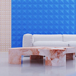 Гипсовая 3D Панель M-104 варинант исполнения - 3 | Loft Concept в Краснодаре