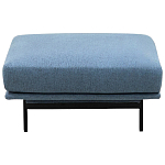 Оттоманка голубая Vergil Blue Ottoman варинант исполнения - 2 | Loft Concept в Краснодаре