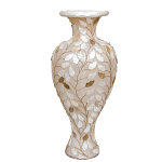 Торшер из перламутра в виде вазы Indonesian Vase варинант исполнения - 1 | Loft Concept в Краснодаре