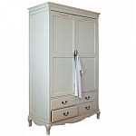 Шкаф платяной двухстворчатый с 4-мя ящиками Interiors Romance варинант исполнения - 1 | Loft Concept в Краснодаре