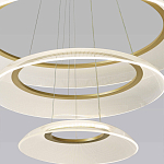 Люстра подвесная с 3-мя кольцевыми светодиодными лампами Catcher варинант исполнения - 3 | Loft Concept в Краснодаре