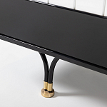 Черно-белый распашной комод Accordo варинант исполнения - 5 | Loft Concept в Краснодаре