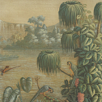 Обои ручная роспись Le Brésil Brume варинант исполнения - 1 | Loft Concept в Краснодаре