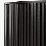 Черный приставной стол с местом для хранения Smart Textured Table варинант исполнения - 3 | Loft Concept в Краснодаре