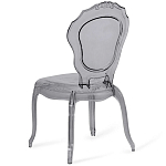 Прозрачный стул серый LOUIS GHOST CHAIR Grey варинант исполнения - 7 | Loft Concept в Краснодаре