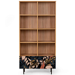 Широкий стеллаж с принтом Elise Rack варинант исполнения - 13 | Loft Concept в Краснодаре