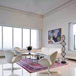 Торшер светодиодный с плетеным металлическим каркасом Metal Interweaving варинант исполнения - 1 | Loft Concept в Краснодаре