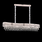 Люстра волнистой формы с каскадом из прозрачного хрусталя Constant Sparks варинант исполнения - 1 | Loft Concept в Краснодаре