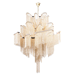 Люстра металлическая Rain of metal варинант исполнения - 3 | Loft Concept в Краснодаре