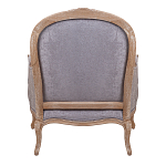 Кресло Ava Classical Armchair brown and grey velour варинант исполнения - 3 | Loft Concept в Краснодаре