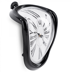 Часы Salvador Dali Soft Clock black