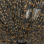 Люстра в форме колокола с декором из тонких железных нитей Jagged Pattern варинант исполнения - 2 | Loft Concept в Краснодаре