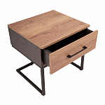 Тумба прикроватная с ящиком в стиле лофт Urban Style Space варинант исполнения - 2 | Loft Concept в Краснодаре