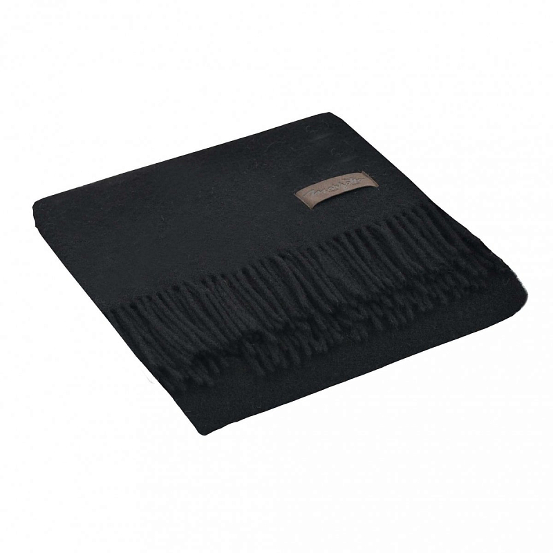 Плед DALIA 0199 Marzotto Черный в Краснодаре | Loft Concept 