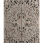 Шкаф с орнаментом ручная резьба из дерева Indian Antique Furniture  варинант исполнения - 1 | Loft Concept в Краснодаре