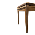 Пуф из массива бука обивка велюр Tasteful Furniture варинант исполнения - 2 | Loft Concept в Краснодаре