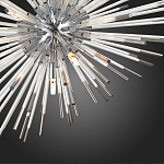 Дизайнерский светильник с лучами Morning Sun Chandelier Silver варинант исполнения - 1 | Loft Concept в Краснодаре