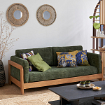 Диван двухместный Verde зеленый варинант исполнения - 7 | Loft Concept в Краснодаре