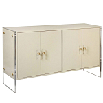 Комод бежевый на прозрачных боковых ножках Stingray Beige Dresser варинант исполнения - 1 | Loft Concept в Краснодаре