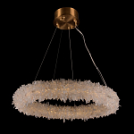 Люстра круглая с натуральным горным хрусталем Crystal Shimmer варинант исполнения - 1 | Loft Concept в Краснодаре