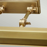 Светильник для картин с призматическим плафоном и двойными регулируемыми шарнирами Elstead Lighting варинант исполнения - 8 | Loft Concept в Краснодаре