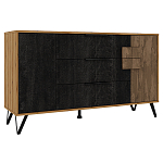 Комод с 3-мя ящиками и дверцей Stone Effect варинант исполнения - 2 | Loft Concept в Краснодаре