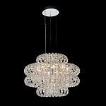 Люстра круглая с россыпью хрусталя Perfection of Diamonds варинант исполнения - 1 | Loft Concept в Краснодаре