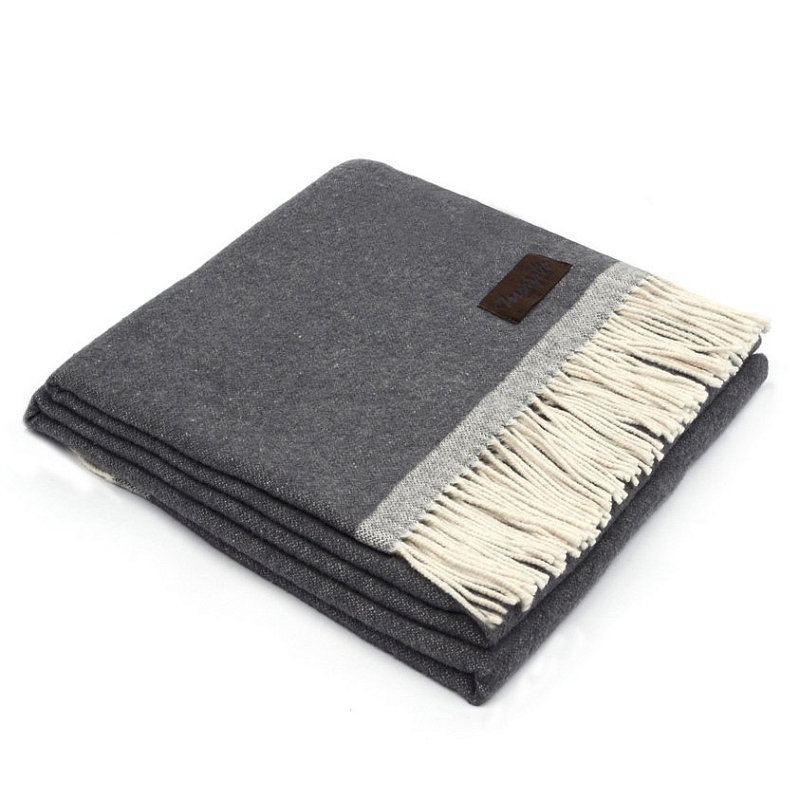 Плед SARA 6000 Marzotto Серый в Краснодаре | Loft Concept 