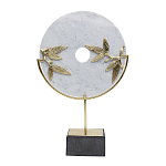 Декоративный арт-объект из мрамора Marble Ring варинант исполнения - 1 | Loft Concept в Краснодаре