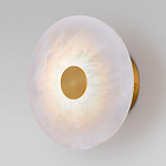 Бра светодиодный с мраморным рассеивателем латунь варинант исполнения - 2 | Loft Concept в Краснодаре