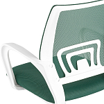 Офисное кресло с основанием из белого пластика Desk chairs Green варинант исполнения - 7 | Loft Concept в Краснодаре