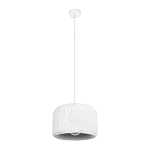 Подвесной светильник с цилиндрическим фактурным абажуром Sergey Makhno варинант исполнения - 9 | Loft Concept в Краснодаре