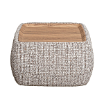 Столик прикроватный мягкий Soft Table from Chenille варинант исполнения - 1 | Loft Concept в Краснодаре